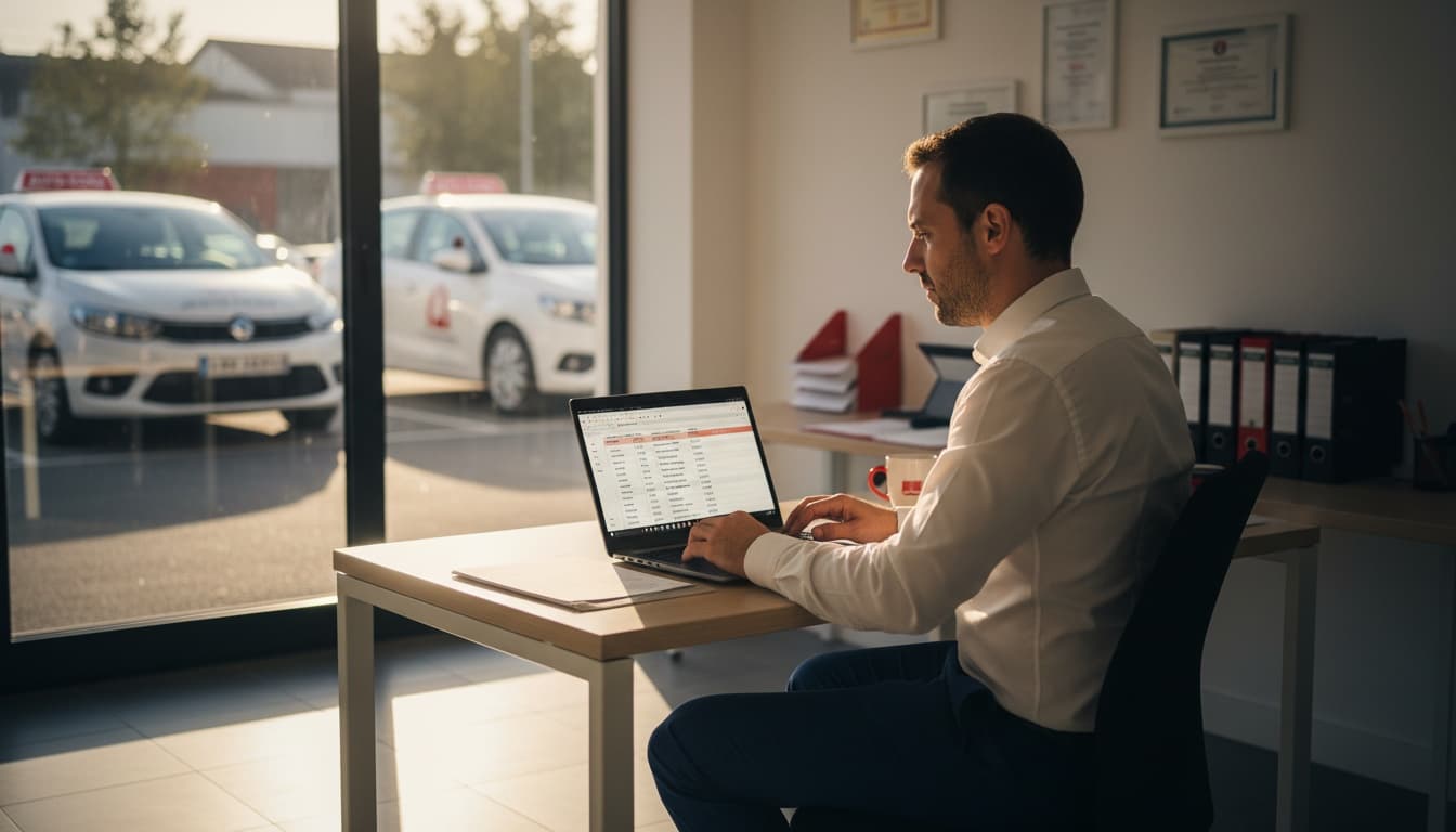 Comment une auto-école recrute un moniteur indépendant via la sous-traitance