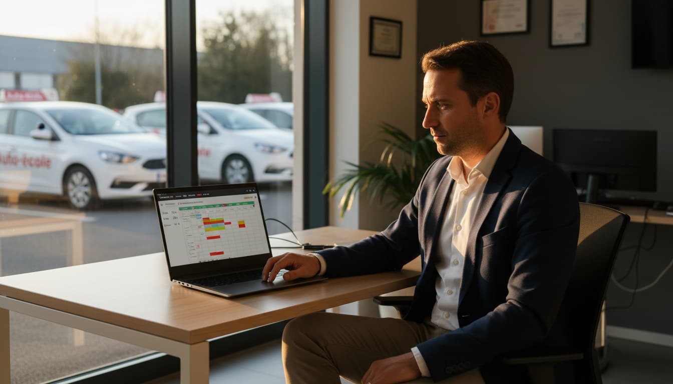 Comment une auto-école recrute un moniteur indépendant via la sous-traitance pédagogique